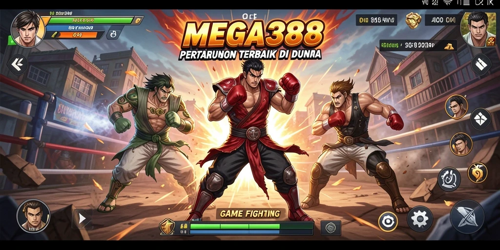 Tampilan pertarungan epik MEGA388 yang intens dan mendebarkan.